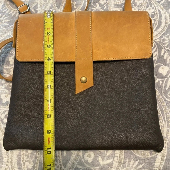 COPY - Authentic handmade leather purse crossbody style - Picture 5 of 6
